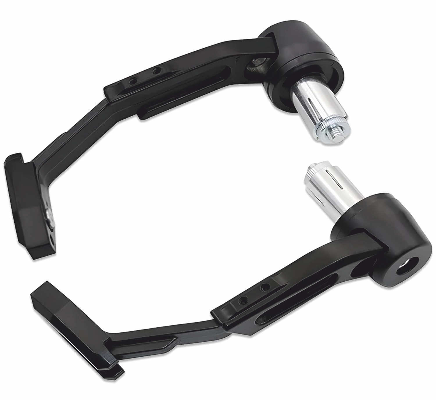 B.K ACCESSORIES Bike Universal Lever Guard Adjustable Brake Clutch Aluminium Material Black Universa