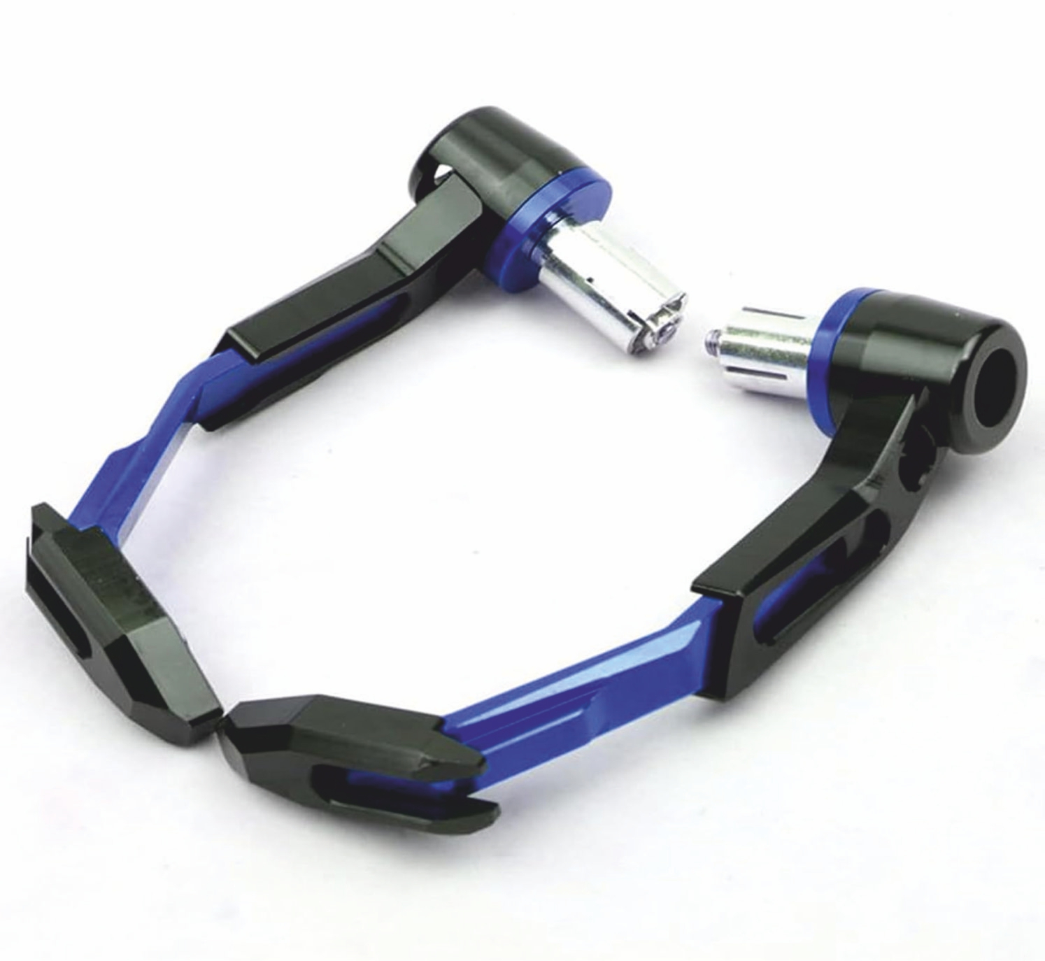 B.K ACCESSORIES Bike Universal Lever Guard Adjustable Brake Clutch Aluminium Material Blue Black Uni