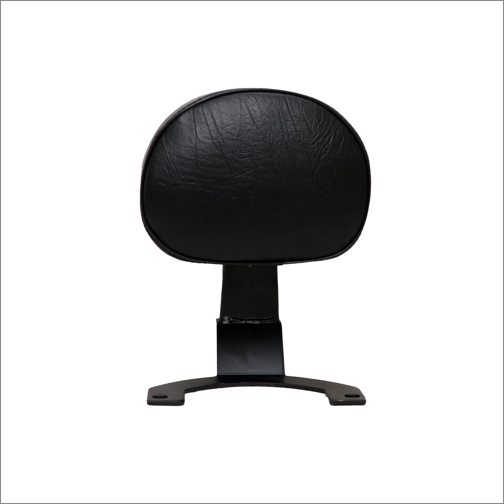 B.K Accessories Bike Back Rest Back Support Rest Pad Adjustable Cushion Black Compatible for Royal E