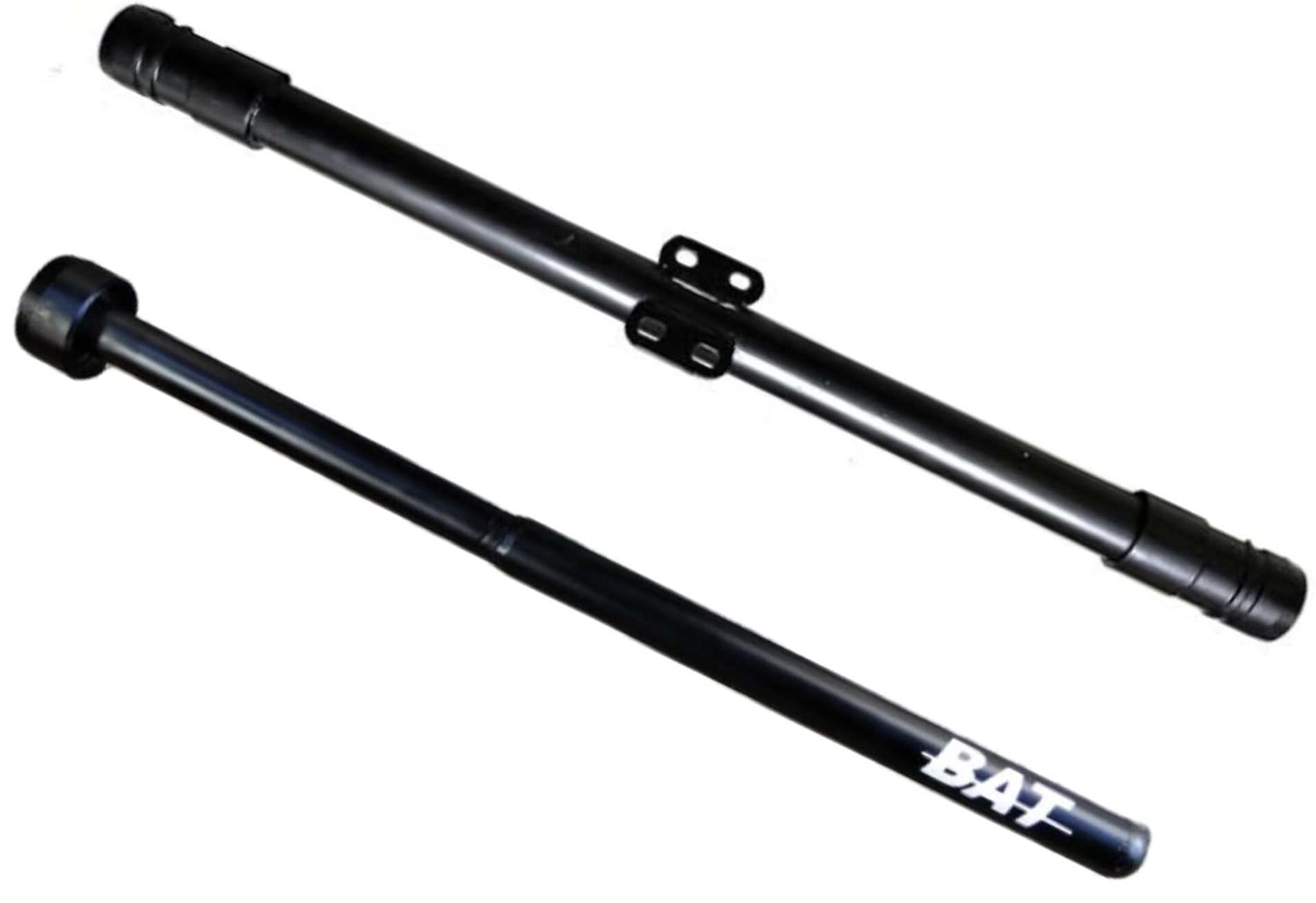 B.K Accessories Bike Bass Ball Bat Leg Guard Black for Royal Enfield Reborn, Meteor Models