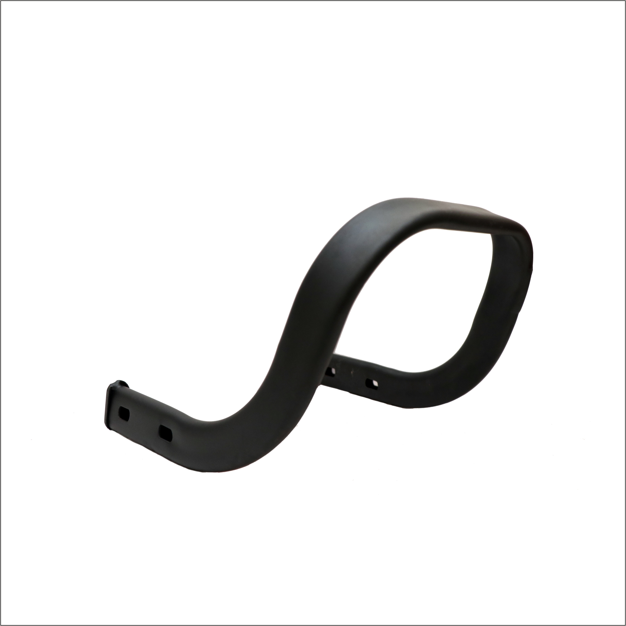 B.K Accessories Back Rest Seat Handle Black Compatible for Royal Enfield Bullet Classic, Standard, E