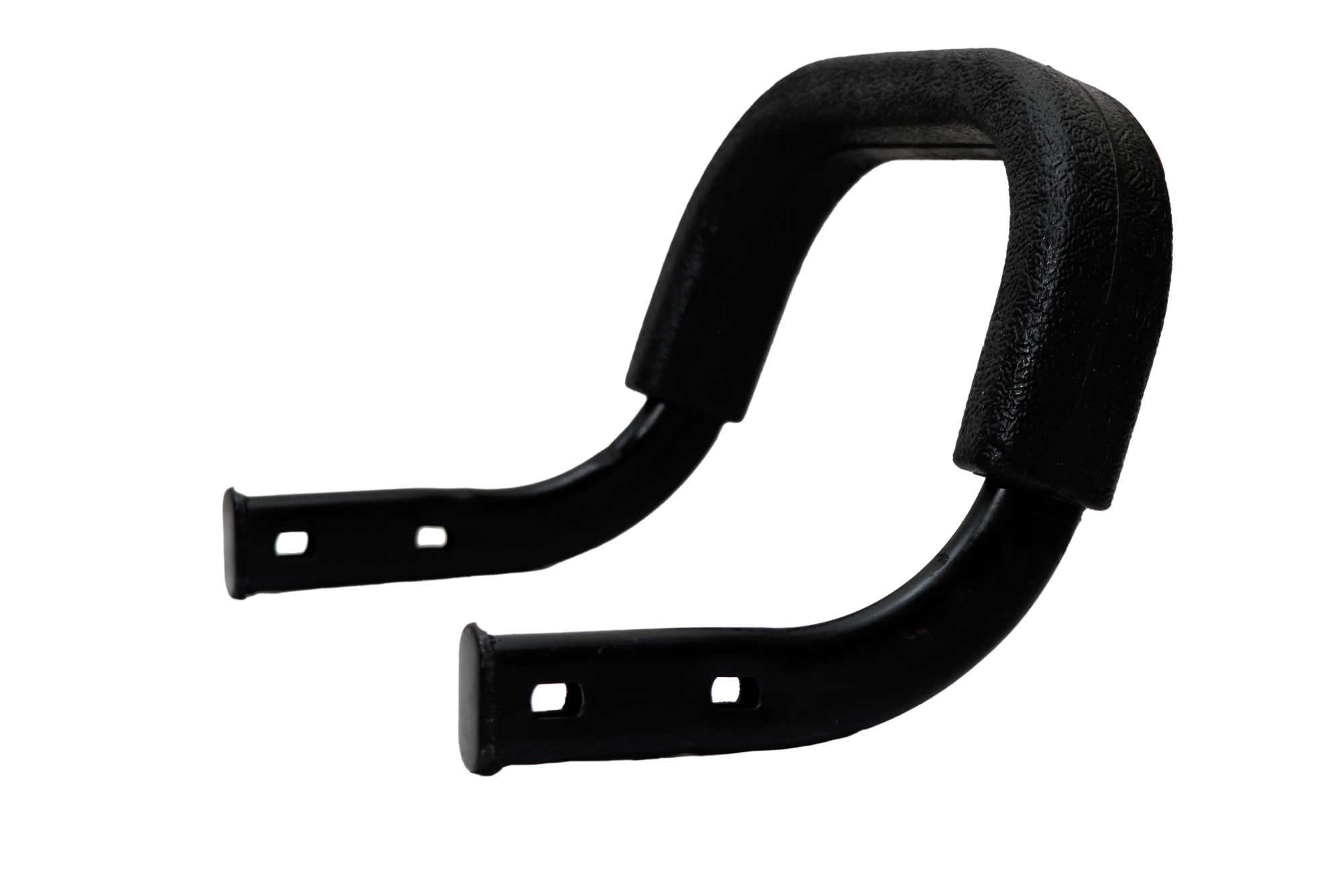 B.K Accessories Bike Back Rest Seat Handle with Rubber Black Compatible for Royal Enfield Bullet Cla