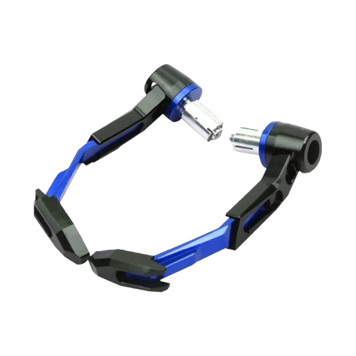 B.K ACCESSORIES Bike Universal Lever Guard Adjustable Brake Clutch Aluminium Material Black Blue