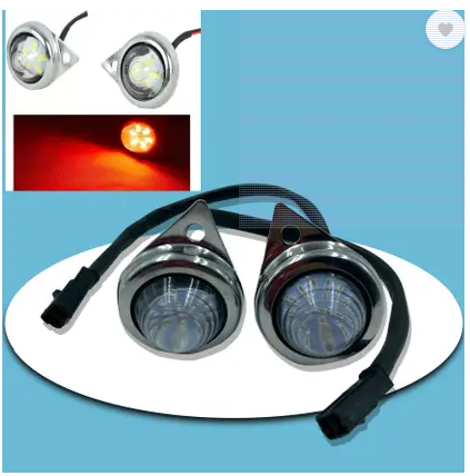 B.K ACCESSORIES Bike PARKING LED EYES BLUE COLOR FOR ROYAL ENFIELD CLASSIC MODEL'S MADE IN INDI
