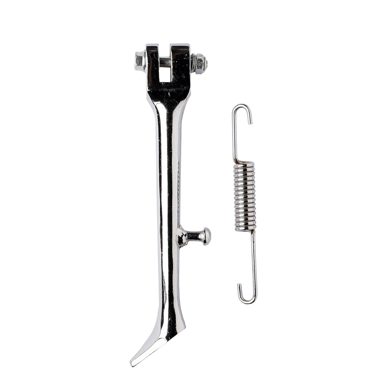 B.K Accessories ROYAL ENFIELD BS4 ALL MODELS STEEL SIDE STAND STAINLESS STEEL HEAVY MATERIAL Bike S
