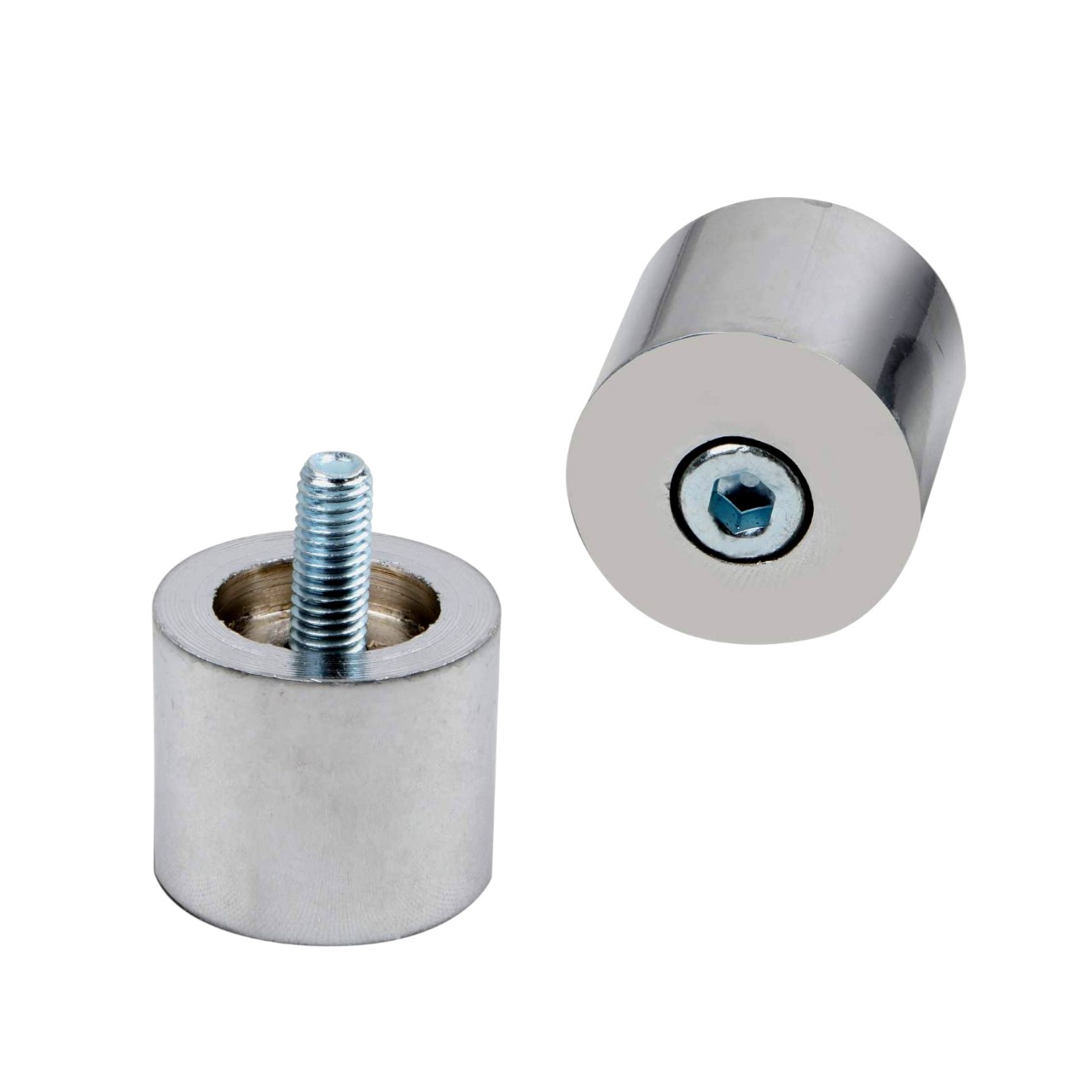 B.K ACCESSORIES Steel Bar End, Heavy Handlebar Weight For Bullet Motorcycles Handle Bar  (Steel)