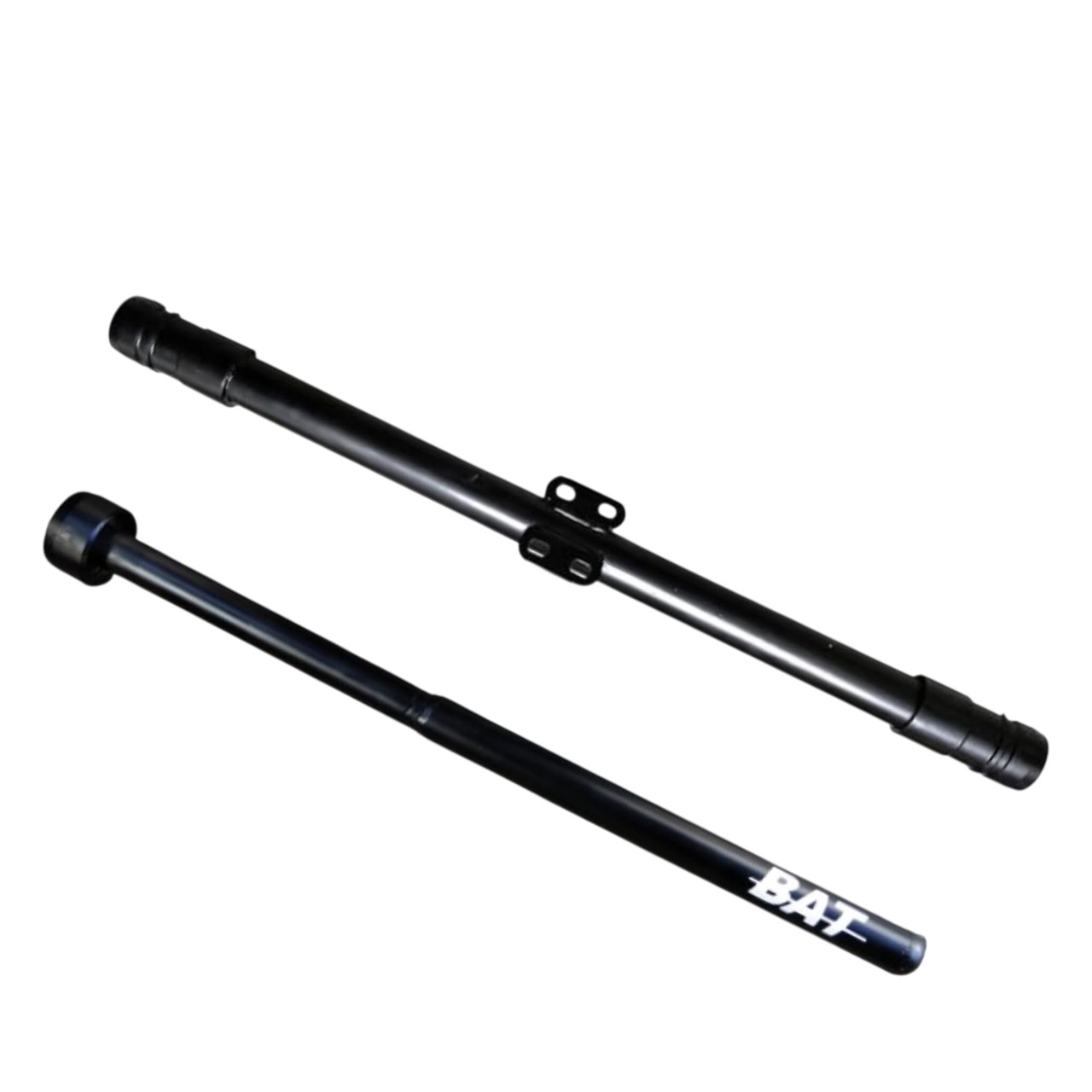 B.K Accessories Bike Bass Ball Bat Leg Guard Black for Royal Enfield Reborn, Meteor Models